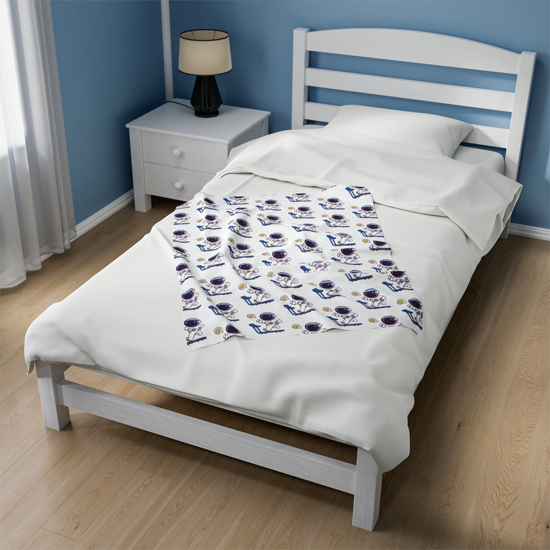 Buzzy Astronaut Blanket